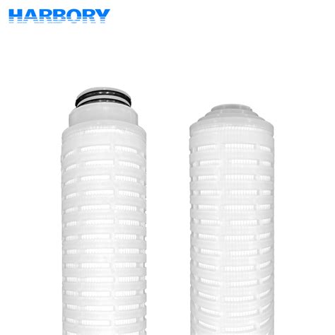 Industrial Mciron Glass Fiber Pleated Filter Cartridge Inch