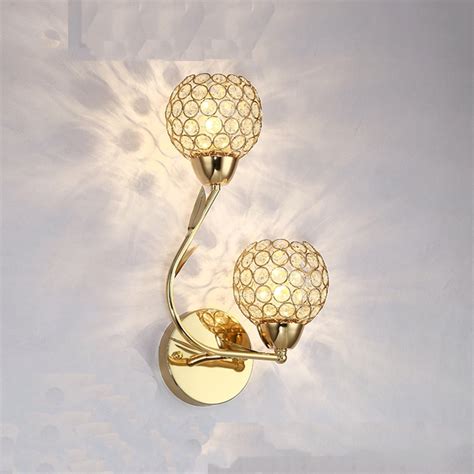 Jual Lampu Dinding Kristal Gaya Modern Untuk Dekorasi Rumah Wall Lamp