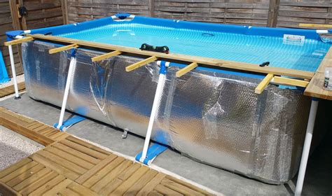 Piscine Et Spa Intex Ultrasilver M Enterr E Habillage Piscine