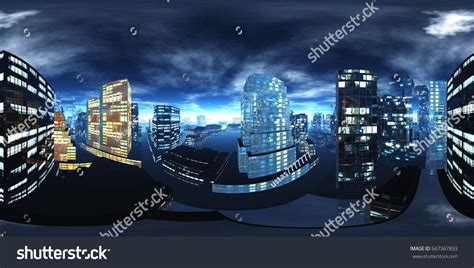 Cityscape Environment Map Hdri Map Equirectangular Pr