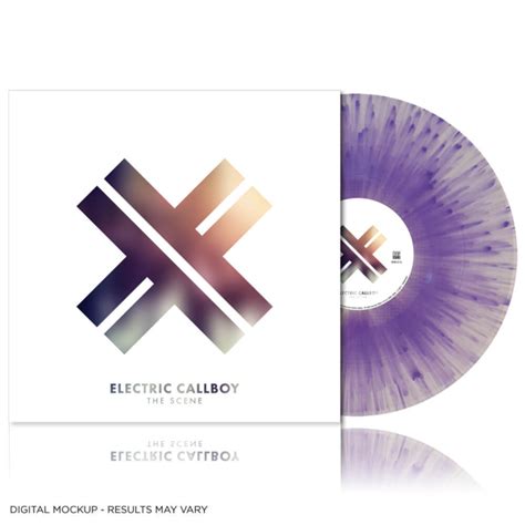 Electric Callboy The Scene Clear Purple Splatter Vinyl