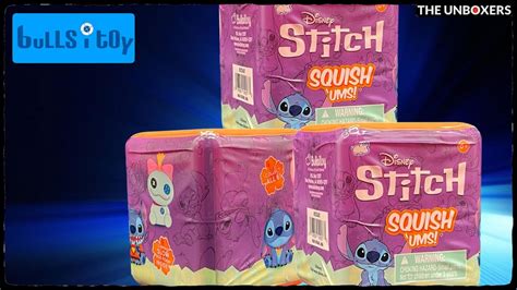 Stitch Squish Ums Slow Rise Foam Friends By Bullsitoy Youtube