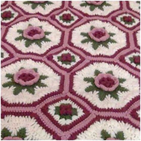 Rose Crochet Blanket [Afghan] - Styles Idea