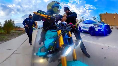 Angry Cool Cops Vs Bikers Police Vs Motorcycle Youtube