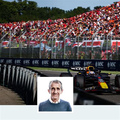 L Oeil D Alain Prost Sur Le Grand Prix D Milie Romagne Un Trac