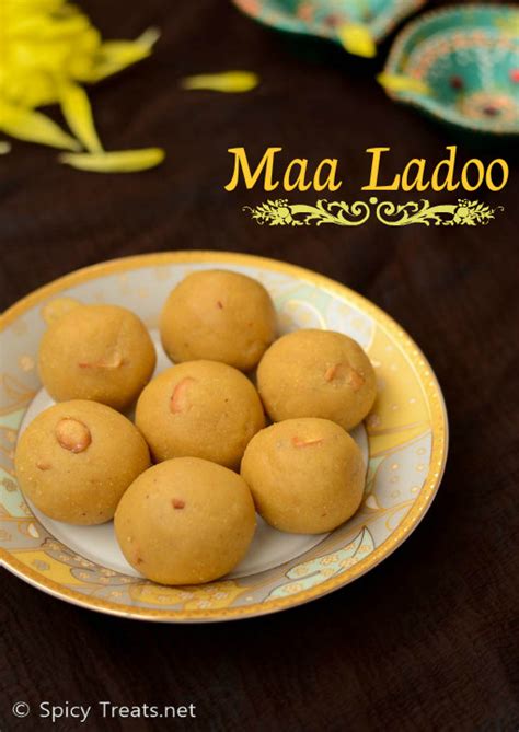 Spicy Treats Maa Laddu Recipe Maladdu Roasted Gram Dal Ladoo