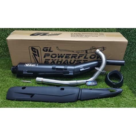 Gl Racing Power Flow Exhaust Pipe Mm Y Zr Yamaha Complete Set