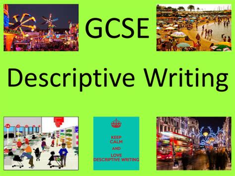 Gcse Descriptive Writing Wjec Teaching Resources