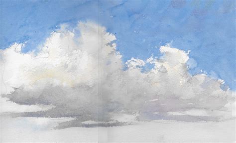 Everett S Watercolors Studio Training On Line How To Paint Clouds