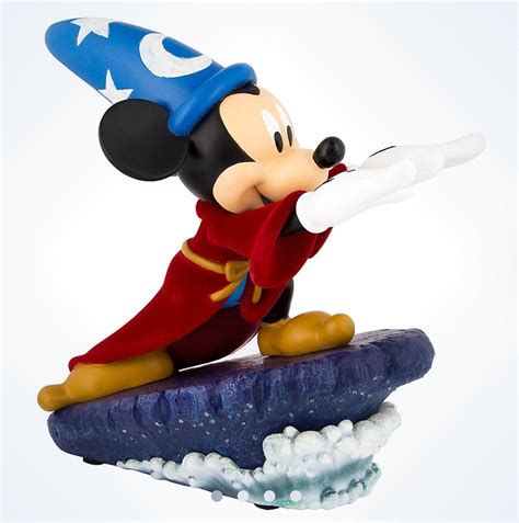 Disney Medium Figure Statue Sorcerer Mickey Mouse Light-Up Figurine New With Box - Walmart.com