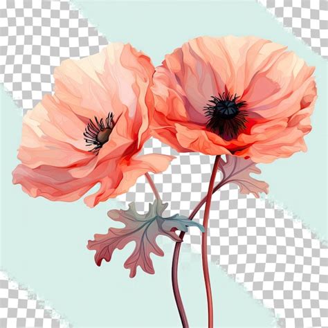 Premium Psd Ornamental Flower Transparent Background