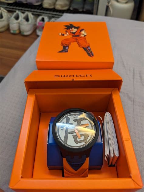 Bn Swatch Watch Goku Dragonball Men S Fashion Watches