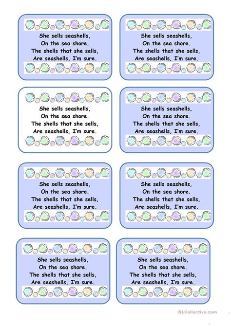 Tongue Twister Fun Worksheet - Free Esl Printable Worksheets Made ...