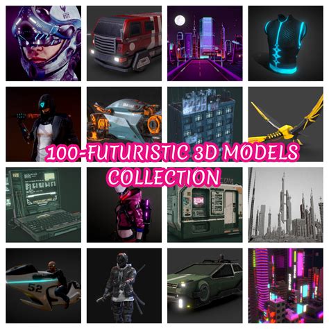 D Models Collection Ready For Games Animation Ar Vr