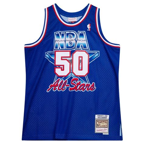 Mitchell And Ness Swingman David Robinson All Star West 1992 93 Jersey