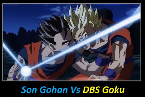 Son Gohan Vs Dbs Goku By Keyblademagicdan On Deviantart