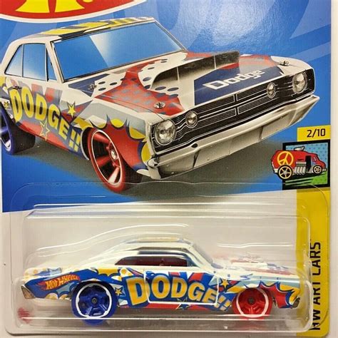 NEW HOT WHEELS 68 Dodge Dart White Mopar 2022 No 63 HCW34 Long Card Genuine EUR 5 04 PicClick FR