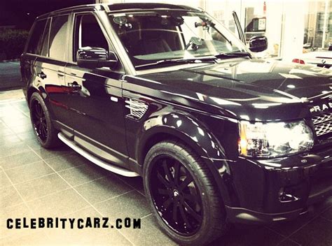 Kendall Jenner Black Range Rover | Celebrity Carz