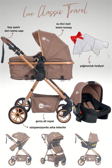 4 Baby Balans Lux Classıc Travel Sistem Bebek Arabası Fiyatı Yorumları