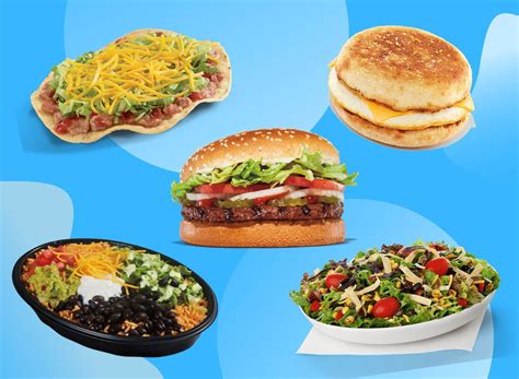 17 Healthiest Vegetarian Fast Food Orders