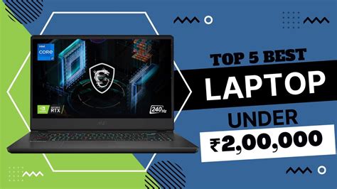 Top 5 Best Laptop Under 2Lakh Laptop Under 2 Lakh In 2022 Gaming