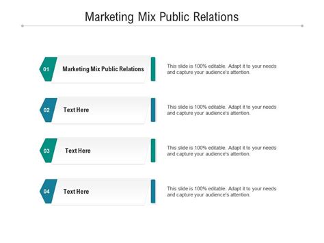 Marketing Mix Public Relations Ppt Powerpoint Presentation Show Layout