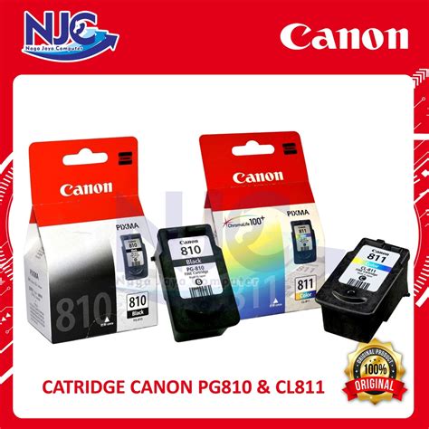 Jual Catridge Canon Pg Black Cl Colour Original Shopee