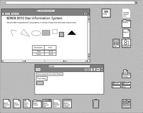 Xerox Star User Interface El Origen De Las Gui 1982 Neoteo