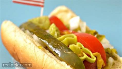 Chicago-Style Hot Dog