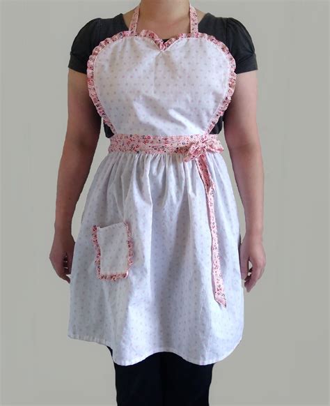 Retro Sweetheart Apron Retro Aprons For Women Frilly Apron Etsy