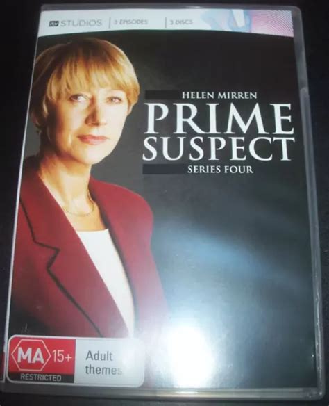 PRIME SUSPECT SERIES Four 4 Helen Mirren Australia Region 4 DVD