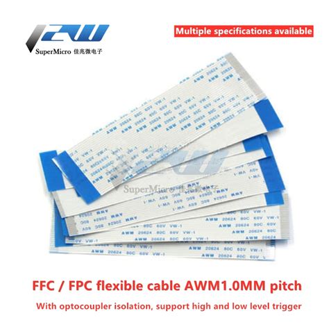 Cable Plano Flexible Ffc Fpc Conector Lcd Awm C V Vw Ffc