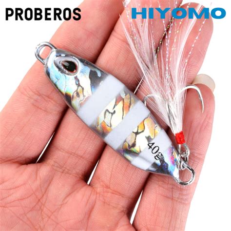 PROBEROS 1PCS 10g 15g 20g 30g 40g 50g Metal Jig Lure Slow Jig Shore