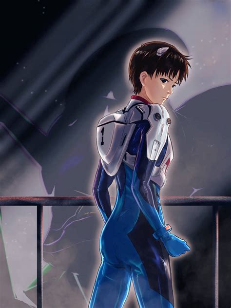 Shinji Ikari Fanart by KNanDraw on DeviantArt