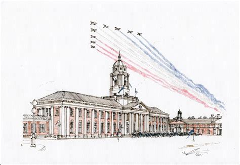 RAF College Cranwell A3 Print | SSAFA Store