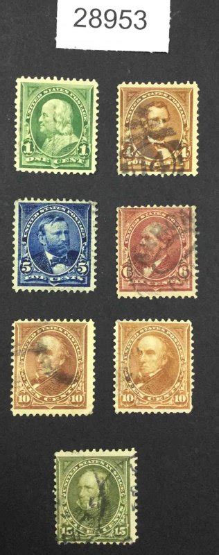 Us Stamps 279 284 Used Lot 28953 United States General Issue Stamp Hipstamp