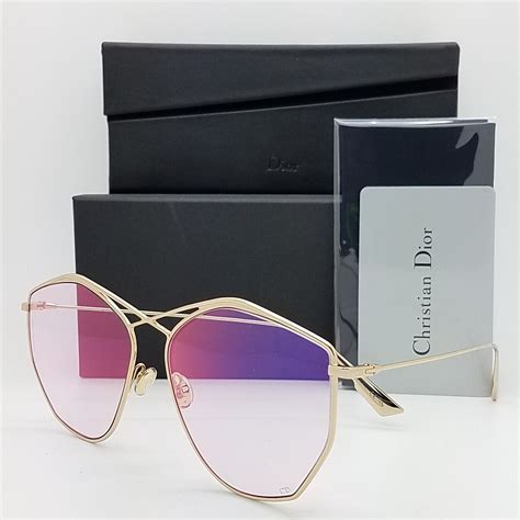 Pre Owned Dior Sunglasses Stellaire 4 000 Rose Gold Light Pink Authentic Womens Modesens