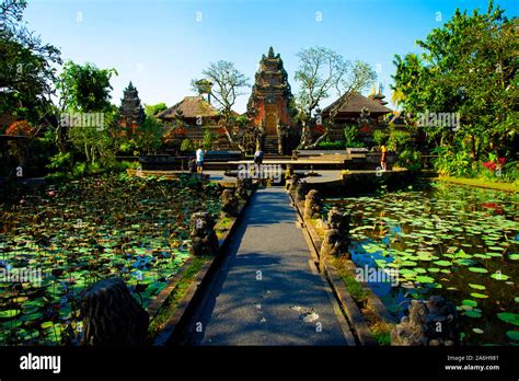 Saraswati Temple - Bali - Indonesia Stock Photo - Alamy