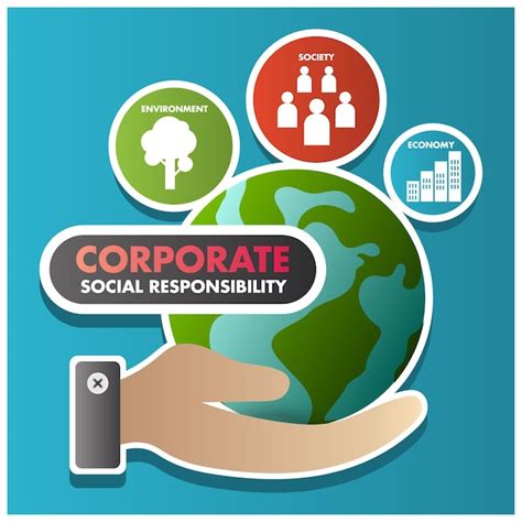 Premium Vector Csr Corporate Social Responsibility Environment Tree