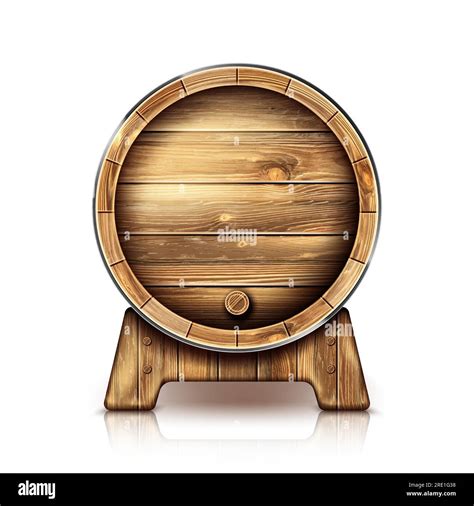 Barril De Madera Para Vino O Cerveza Barrica De Madera De Roble En