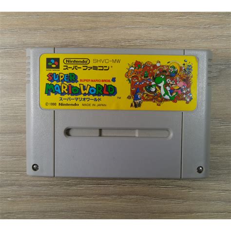 Jogo Super Mario World Traduzido PT BR Super Famicom Super