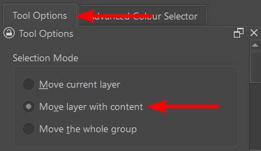 How To Move A Selection In Krita Step By Step