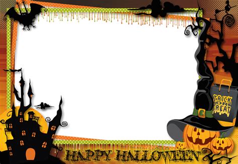 Pumpkin Black Cat Halloween Profile Picture Frame - Facebook Halloween ...