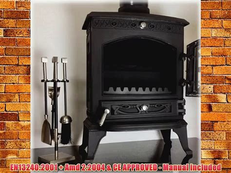 Castmaster Juliette Log Wood Burning Burner Multifuel Cast Iron Stove