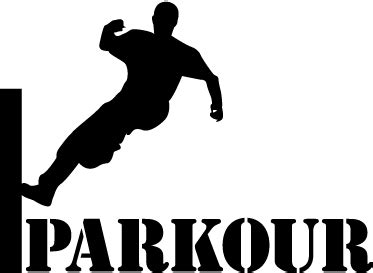 Parkour Wall Sticker TenStickers