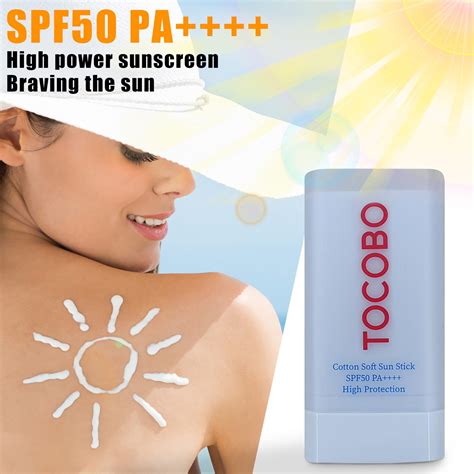 Tocobo Cotton Soft Sun Stick Spf Tocobo Protector Solar Tocobo Cotton