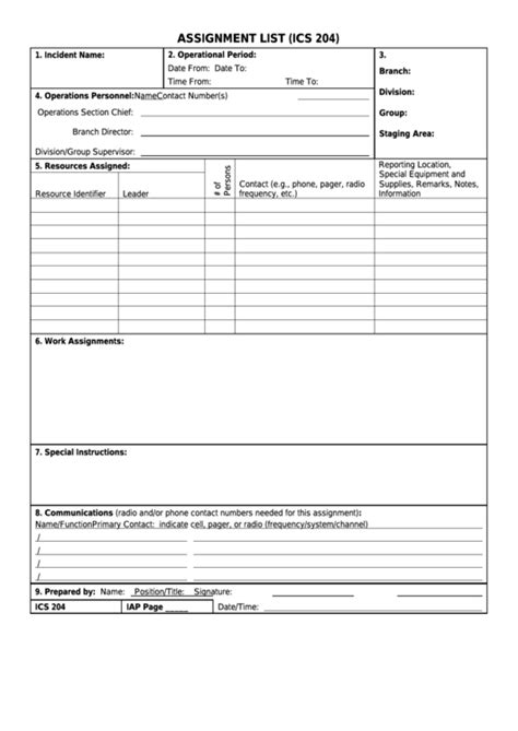 Ics Form Hm Fillable Printable Forms Free Online