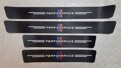 Folia Naklejki Na Progi Bmw M Performance Carbon Za Z Z Warszawa