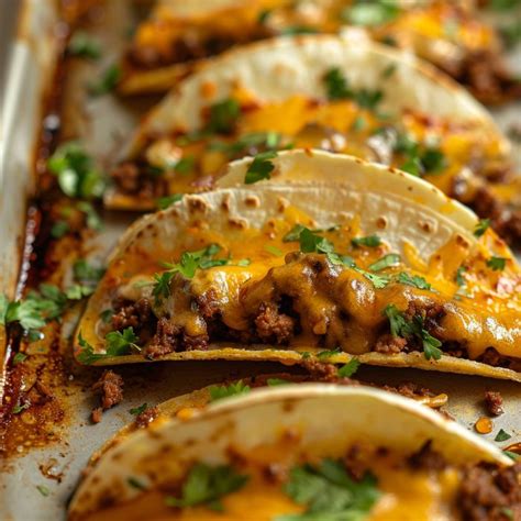 Baked Crispy Beef Tacos All Easy Recipes