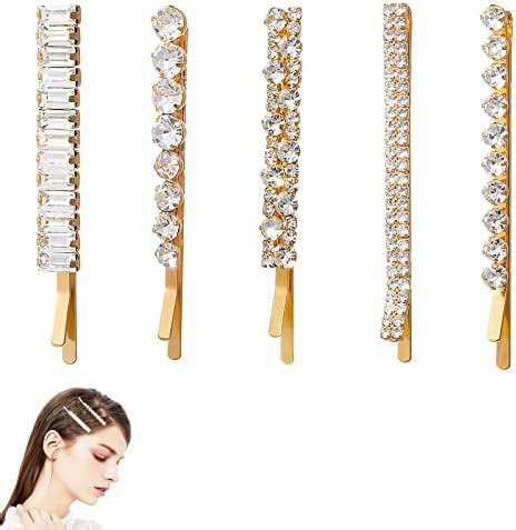 Amazon Soochat Rhinestone Bobby Pins Diamond Bobby Pins Crystal